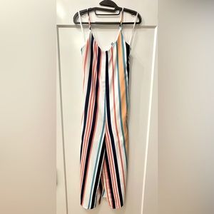 She + Sky cropped striped jumper, size small.